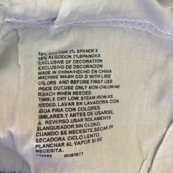 St. John’s Bay Jean Denim Bermuda Shorts Plus SZ 22 cuffed women’s - Picture 4 of 5